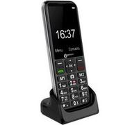 Geemarc Téléphone Portable Senior - Compatible Appareils Auditifs - Bouton SOS