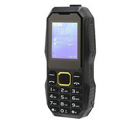 Téléphone Portable Senior Haute luminosité Plusieurs Langues Batterie 5800 MAh écran 1,8 Pouces Bouton Réseau 2G Utilisation Quotidienne Téléphone Portable (Noir)