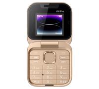 Téléphone portable senior_ téléphone portable pour personnes âgées, Conception à clapet pliable rechargeable,Téléphone portable avec batterie 1000 mAh, petit téléphone portable pour personnes âgées