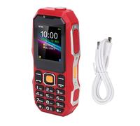 Téléphone portable senior W2021 de 1,8 pouces, 5800 mAh, mini téléphone portable à trois épreuves avec grand klaxon pour personnes