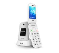 SPC Harmony 2 - Téléphone portable pour personnes âgées | Touches XL, 4G et double écran anti-rayures (2,8”+1,77”) | Bouton SOS et profil ICE | Vol. 104dB et compatible avec les aides auditives, Blanc