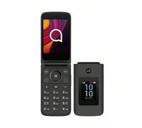 Téléphone portable TCL Onetouch 4043 avec 48 Mo de RAM + 128 Mo de ROM, connectivité 4G VoLTE, écran TFT large de 3,2 pouces, appareil photo arrière 2 MP, batterie 1380 mAh, prise audio 3,5 mm, USB Ty
