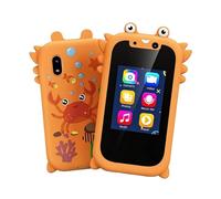 Téléphone pour Les pour Les Filles | Cadeaux d'anniversaire de Noël | ABS Learning Play Téle-Joueur - Dispositif éducatif Durable pour Le développement cognitif et la géographie Fun at Home