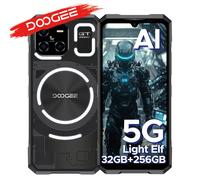 Téléphone résistant DOOGEE Blade GT 6,72'' FHD 120Hz Effet lumineux LED Dimensity 7050 12 Go 256 Go Smartphone IA Batterie 5500 12GB 256GB Black