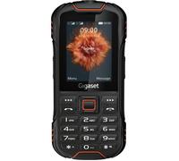 Gigaset Téléphone à touches GLX8 Plus 4G robuste IP68 Double SIM Bluetooth 5.0 2,4" Noir/Orange