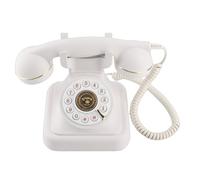 Téléphone Rétro, Fonction Livre d'or Sonore, Ligne Fixe Vintage Haut de Gamme avec 8 Go de Mémoire pour Fête de Mariage à Domicile