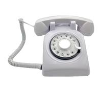 Téléphone rétro personnalisable avec message vocal pour célébration Carte mémoire 32 Go 10 heures de travail Joli cadeau de fête Enregistreur de message sonore personnalisé