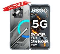 Doogee Téléphone robuste Blade GT Play 5G – 20 Go de RAM, 256 Go de ROM, Caméra IA, Silver