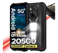 DOOGEE V Max LR 5G téléphone robuste télémètre Laser double lumières de Camping 16GB 512GB ROM 6.78 ''affichage 20500mAh batterie Smartphone 16 Go 512 Go Noir