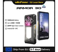 UleFone Smartphone Armor 30 12 Go/512 Go 4G Double SIM Magic Black
