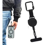 téléphone, sangle de téléphone anti-vol, câble de téléphone, support de téléphone antivol rétractable rétractable avec coffre, tether élastique anti-perte