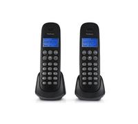 Téléphone sans fil, 2 combinés PDX-320 Noir