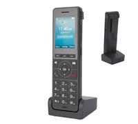 Téléphone sans Fil 4G LTE, Téléphone de Bureau WiFi Portable avec écran de Couleur 2,4 Pouces, Haut-Parleur du combiné 16 Heures de Conversation, pour VoIP Black