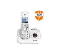 Alcatel Téléphone sans fil DECT XL785 - Répondeur, grand écran, grandes touches Blanc