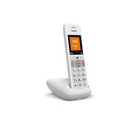 Téléphone sans fil analogique DECT E390 avec identification de l'appelant Blanc