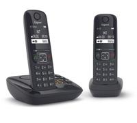 Gigaset Téléphone fixe AS690A Duo Noir