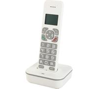 Téléphone sans fil avec identification de l'appelant Combiné sans fil extensible avec écran LCD rétroéclairé et piles rechargeables pour la maison, la conférence et le bureau