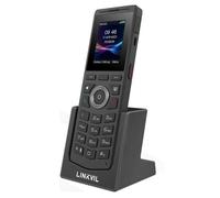 Téléphone sans fil DECT - Linkvil - W610H - 4 lignes SIP - Bluetooth 5.0 - Écran couleur