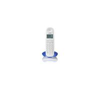Téléphone sans fil DECT Lotus Bleu Blanc