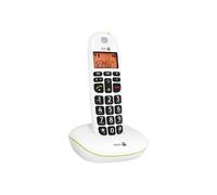 Téléphone sans fil DORO PhoneEasy 100w - ID d'appelant - Blanc - 20 noms et numéros