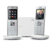 GIGASET Téléphone Fixe CL 660 A Duo Blanc