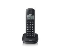 Brondi Gala Téléphone Cordless Fonction Éco Dect Écran Grand Réveil | Blanc