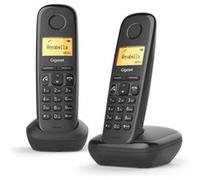 Téléphone sans fil Gigaset A270 Duo Noir Noir