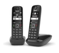 Téléphone sans fil - GIGASET - AS690 Duo - Mains libres - Version autrichienne - Non compatible en Allemagne