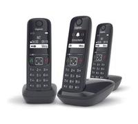 Téléphone sans fil Gigaset AS690 Trio Noir Noir G