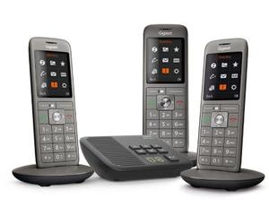 Téléphone sans fil GIGASET CL660A TRIO ANTHRACITE