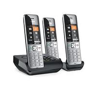 Téléphone sans fil - GIGASET - COMFORT 500A TRIO - Argent-Noir - 3 combinés - Mains libres