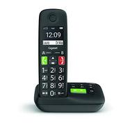 Téléphone sans fil - GIGASET - E290A - Gros boutons - Répondeur intégré - Noir