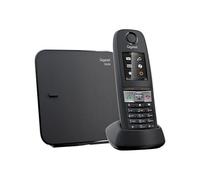 Téléphone sans fil Gigaset E630 - Noir - DECT - Résistant aux éclaboussures et aux chocs - Babyphone - ECO DECT