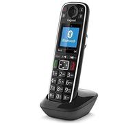 Téléphone sans fil Gigaset E720HX - Noir - 200 entrées - SMS - compatible Bluetooth 4.2 HSP et HFP