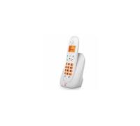 SPC Téléphone sans fil Kairo – écran éclairé, ID appel, mains‑libres, répertoire 30 – Blanc