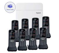 Téléphone sans fil IP SIP Gigaset 8 combinés renforcés