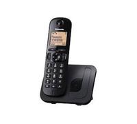 Téléphone sans fil - PANASONIC - KX-TGC210FXB - Écran intégré - Mains libres - ID de l'appelant Noir