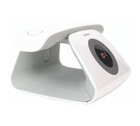 Téléphone sans fil Logicom Telephone fixe design retro repondeur Blanc
