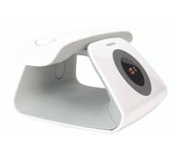 Téléphone sans fil Logicom Telephone fixe design retro repondeur Blanc