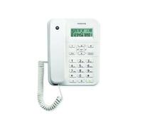 Motorola CT202 Téléphone analogique Identification de l'appelant Blanc
