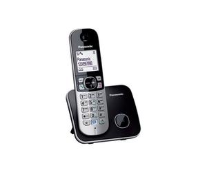 Téléphone sans fil PANASONIC KX-TG6811GS - Gris - Mains libres - Réduction du bruit - Mode Eco