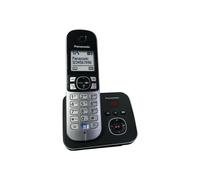 Panasonic KX-TG6821 téléphone Téléphone DECT Identification de l'appelant Noir