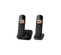 Téléphone sans fil - PANASONIC - KX-TGC422GB - Noir - Autonomie 18h - Répertoire 120 contacts