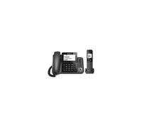 Téléphone sans fil Panasonic KX-TGF310EX - Noir - Ecran LCD - Mains libres - Répertoire 100 noms et numéros
