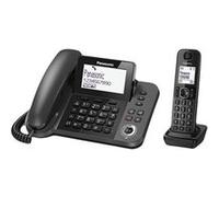 Téléphone sans fil Panasonic KX-TGF320E avec identification de l'appelant Noir Noir G