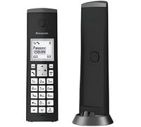 Téléphone sans fil PANASONIC KX-TGK210SPB DECT noir - Autonomie 18h - Ecran LED - Répertoire 120 noms et numéros