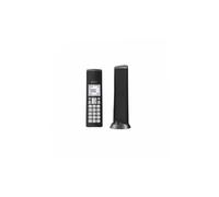 Téléphone sans fil PANASONIC KX-TGK210SPB DECT noir - Autonomie 18h - Ecran LED - Répertoire 120 noms et numéros