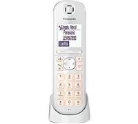 Téléphone sans fil Panasonic KX-TGQ200 - Blanc - Répertoire 100 noms et numéros - Mains libres - 30 sonneries