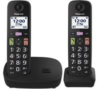 Panasonic Téléphone sans fil Noir K-x Tgu112exb