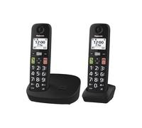 Téléphone sans Fil - PANASONIC - KX-TGU112EXB - Écran LCD - Grosses Touches - Répondeur Intégré
